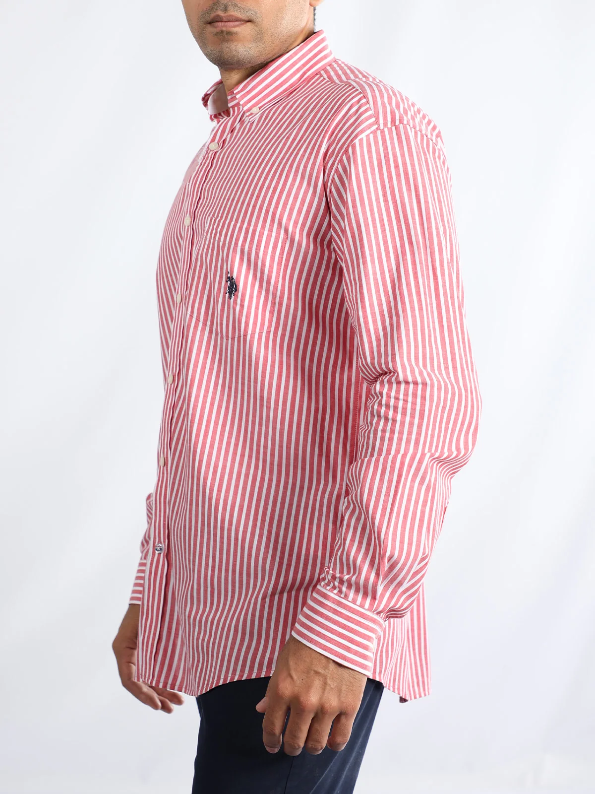 CAMISA MANGA LARGA ALGODÓN HOMBRE US POLO - 3
