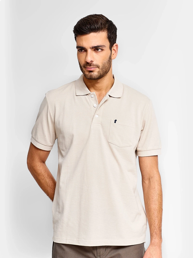 POLO MANGA CORTA HOMBRE KENNETH STEVENS PIQUÉ - 1