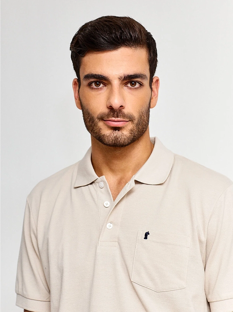 POLO MANGA CORTA HOMBRE KENNETH STEVENS PIQUÉ - 3