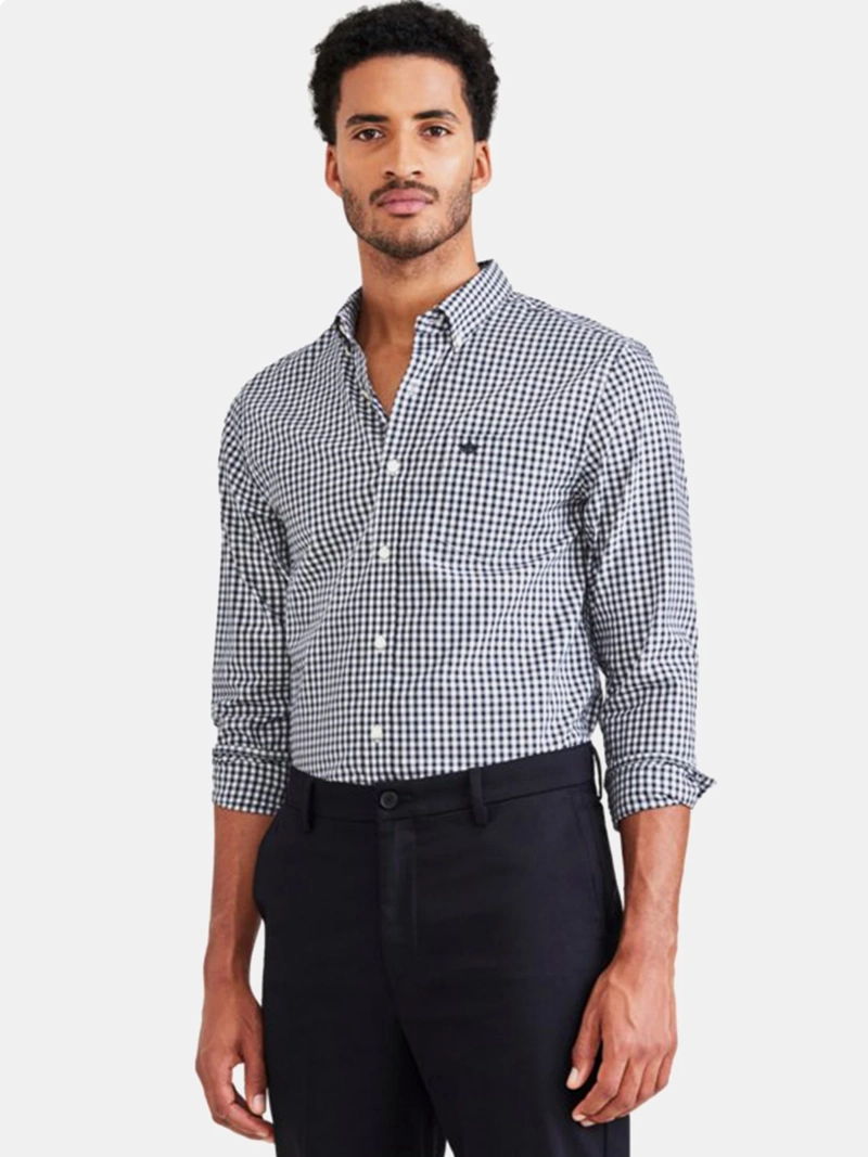 CAMISA MANGA LARGA ALGODÓN HOMBRE DOCKERS SIGNATURE STAIN - 1