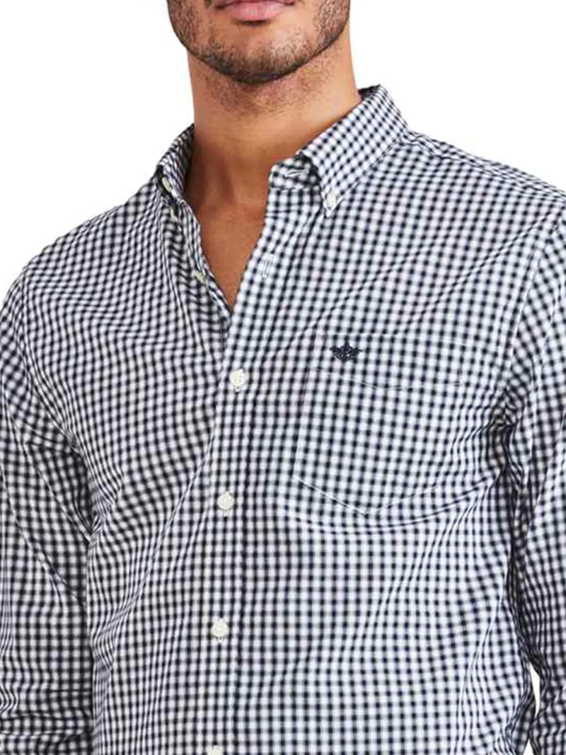 CAMISA MANGA LARGA ALGODÓN HOMBRE DOCKERS SIGNATURE STAIN - 4