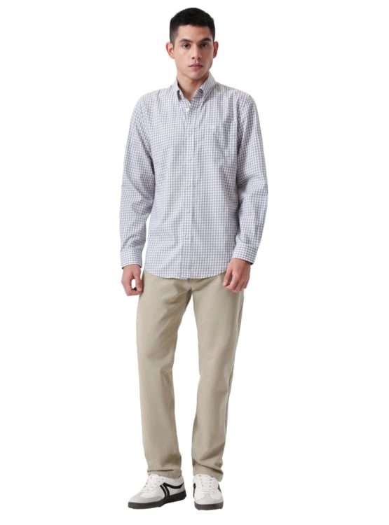 CAMISA MANGA LARGA ALGODÓN HOMBRE DOCKERS SIGNATURE STAIN - 4