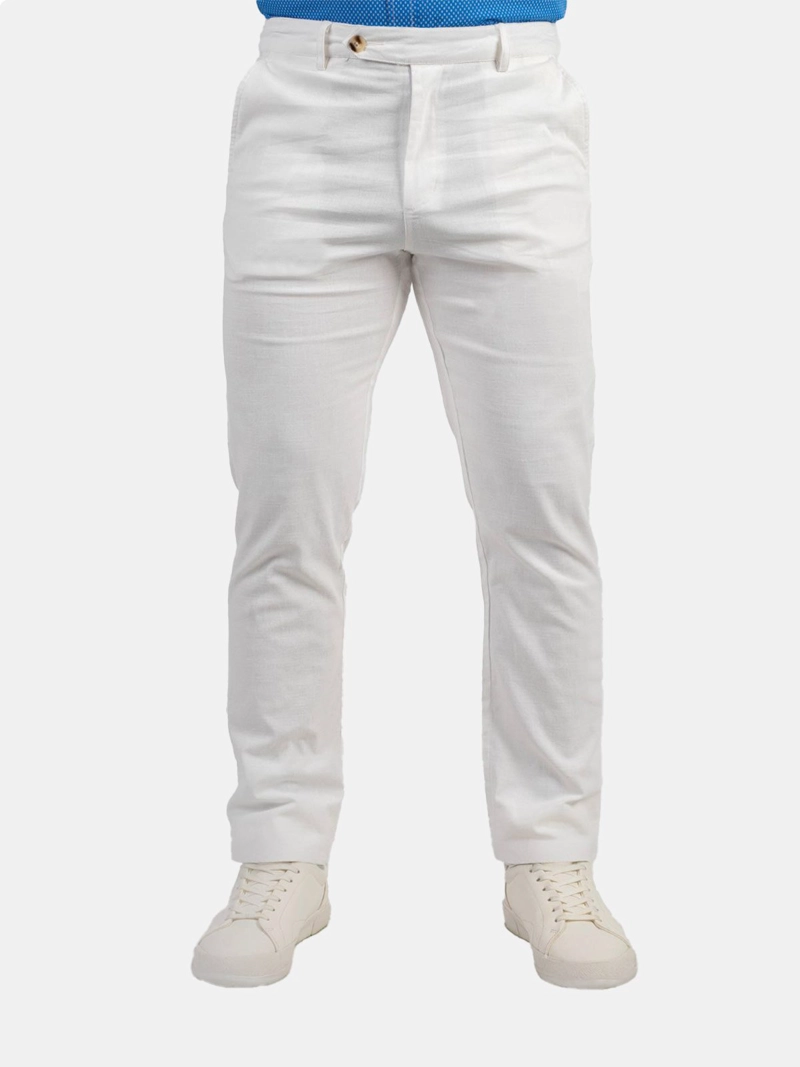 PANTALÓN ALGODÓN REGULAR HOMBRE OSCAR DE LA RENTA - 1