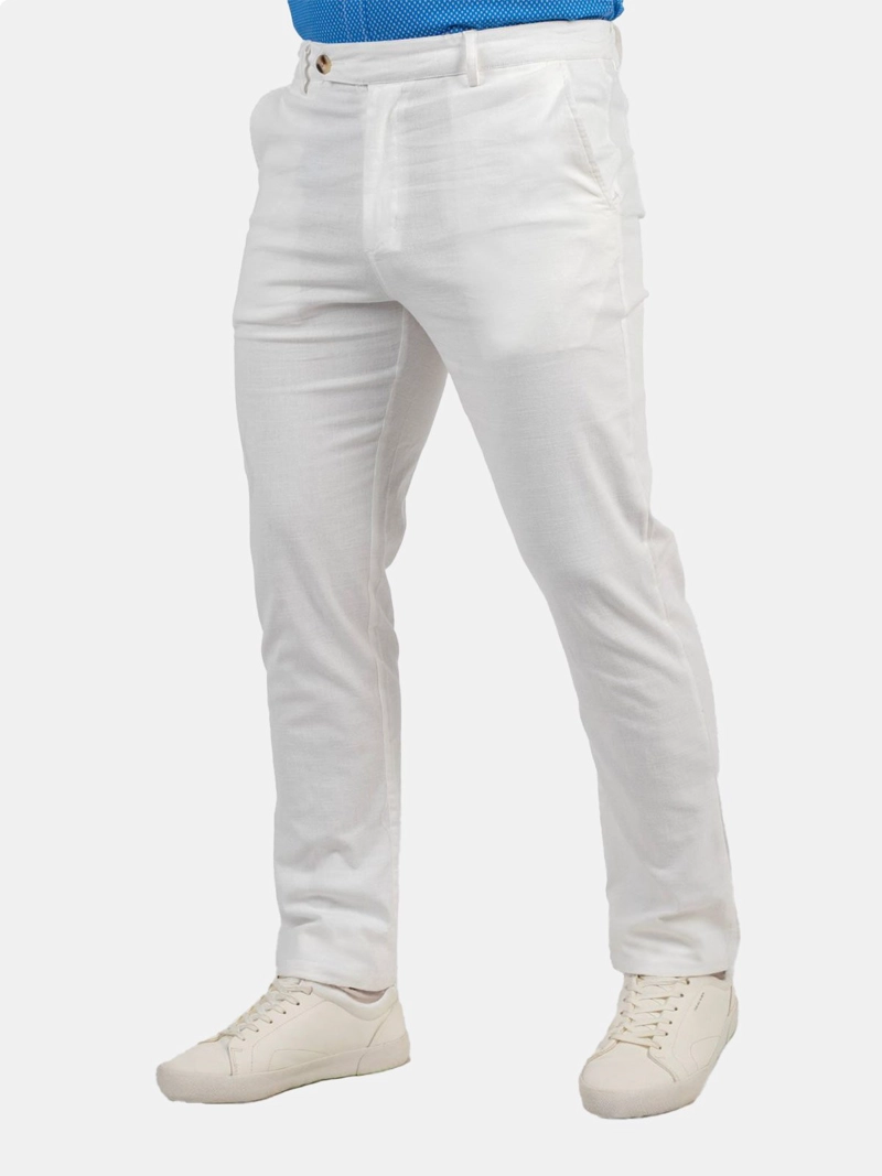 PANTALÓN ALGODÓN REGULAR HOMBRE OSCAR DE LA RENTA - 3