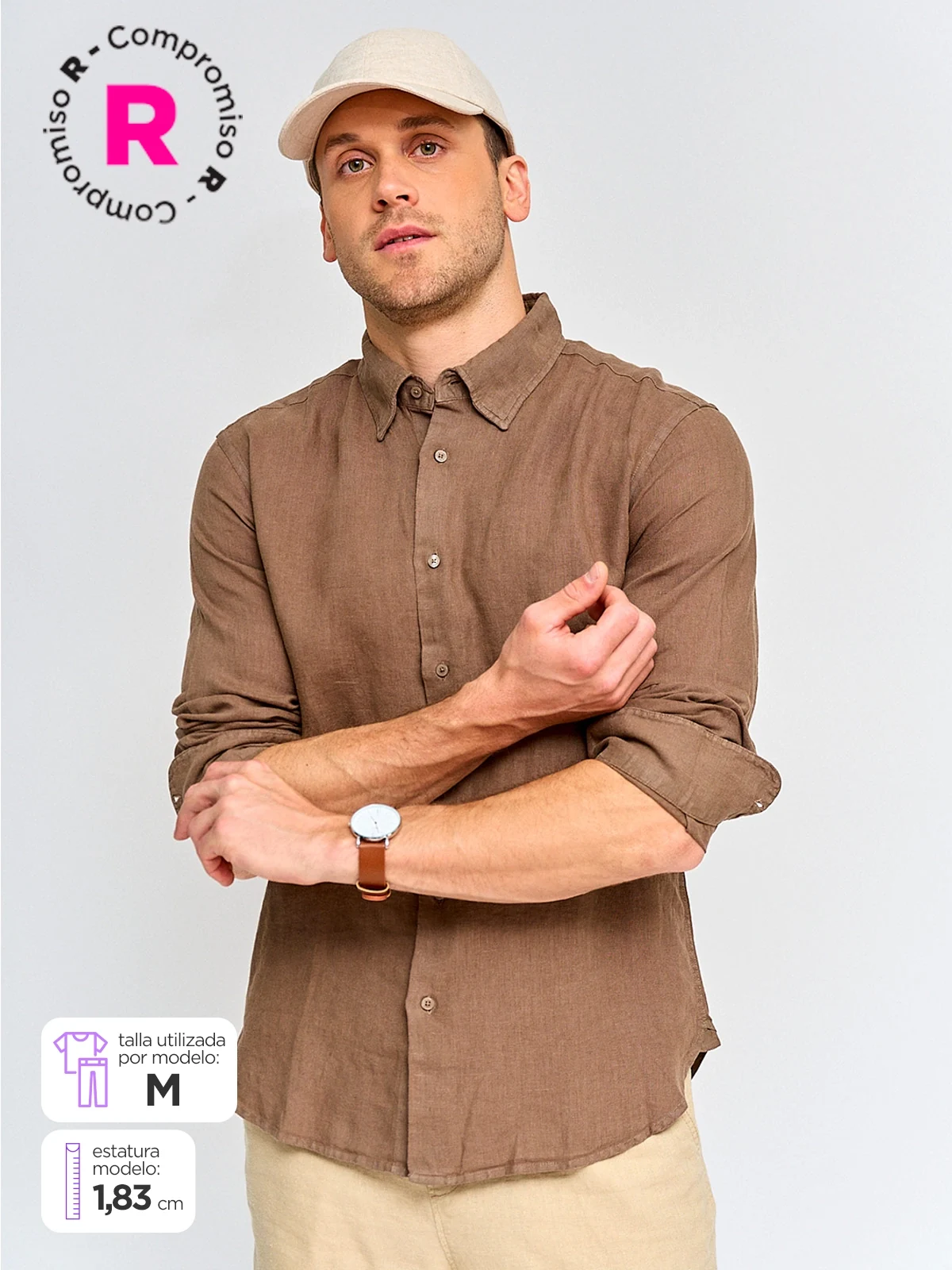 CAMISA MANGA LARGA HOMBRE MARQUIS - 1