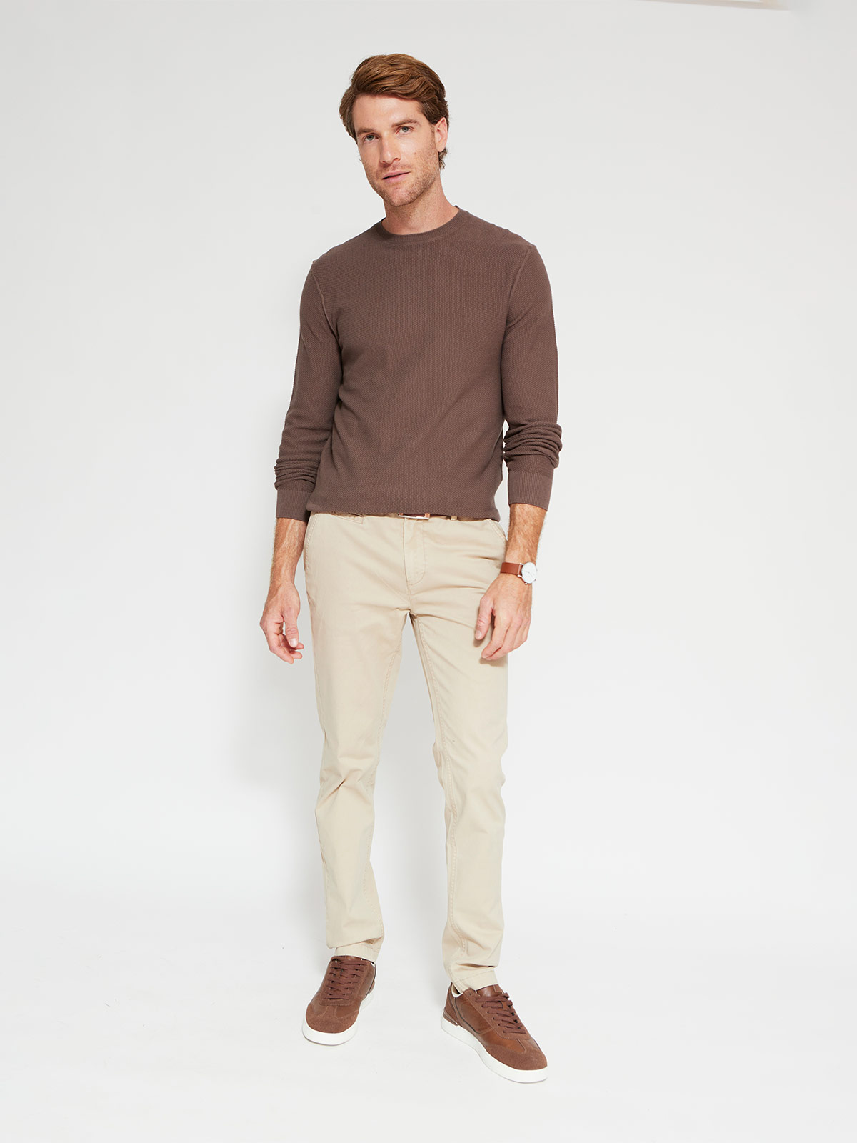 SWEATER HOMBRE CACHAREL CUELLO REDONDO CNECK - 4