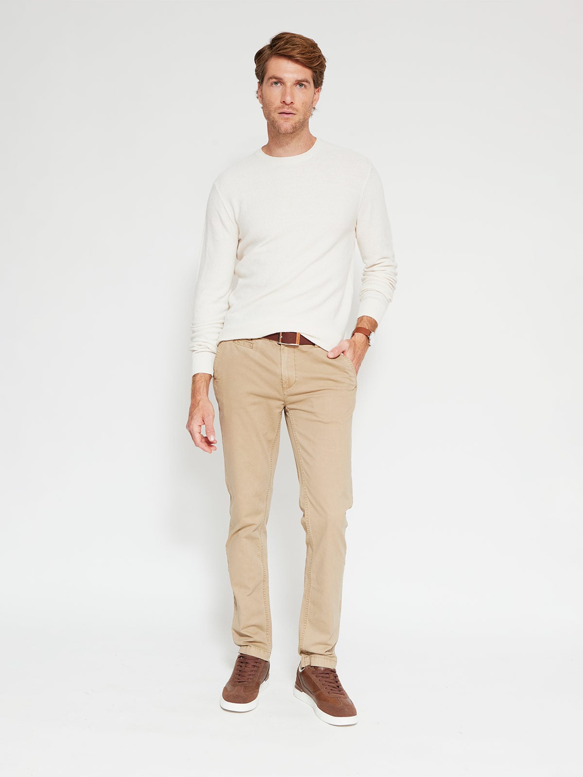 SWEATER HOMBRE CACHAREL CUELLO REDONDO CNECK - 4