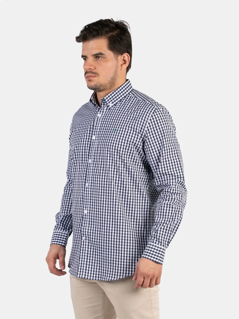 CAMISA MANGA LARGA ALGODÓN HOMBRE OSCAR DE LA RENTA - 1
