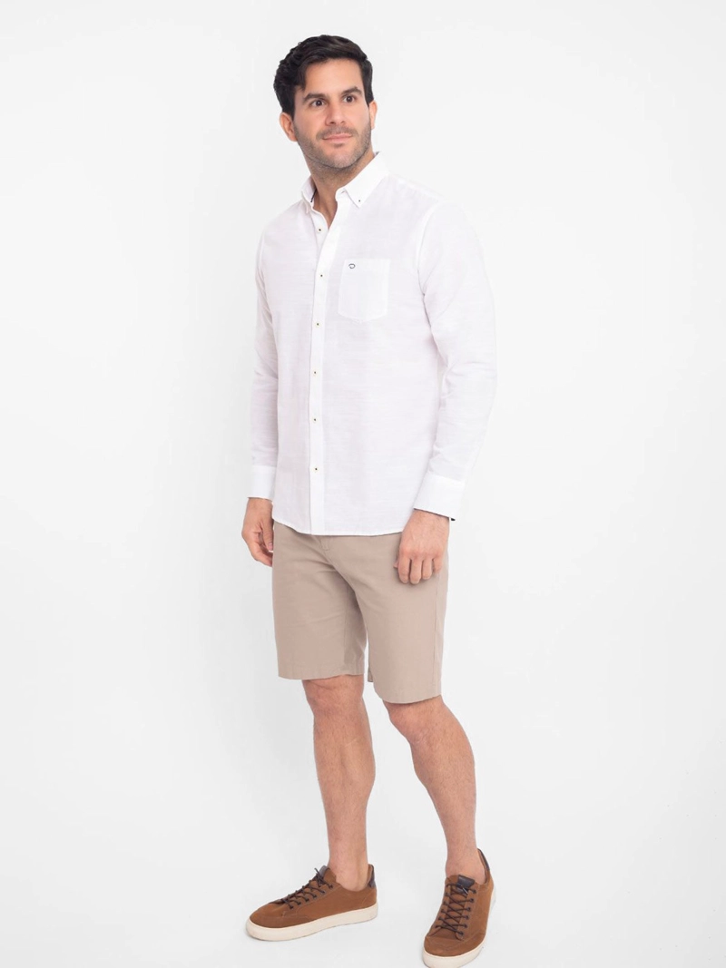 CAMISA MANGA LARGA ALGODÓN HOMBRE OSCAR DE LA RENTA - 3