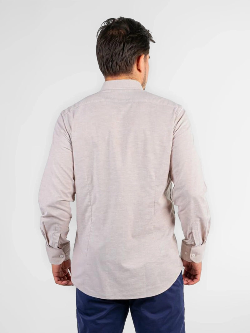 CAMISA MANGA LARGA ALGODÓN HOMBRE OSCAR DE LA RENTA - 2