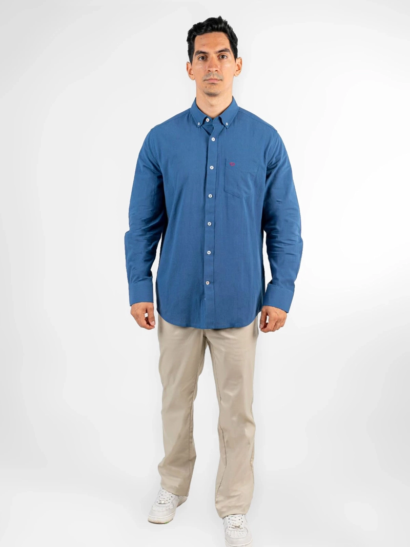 CAMISA MANGA LARGA ALGODÓN HOMBRE OSCAR DE LA RENTA - 3