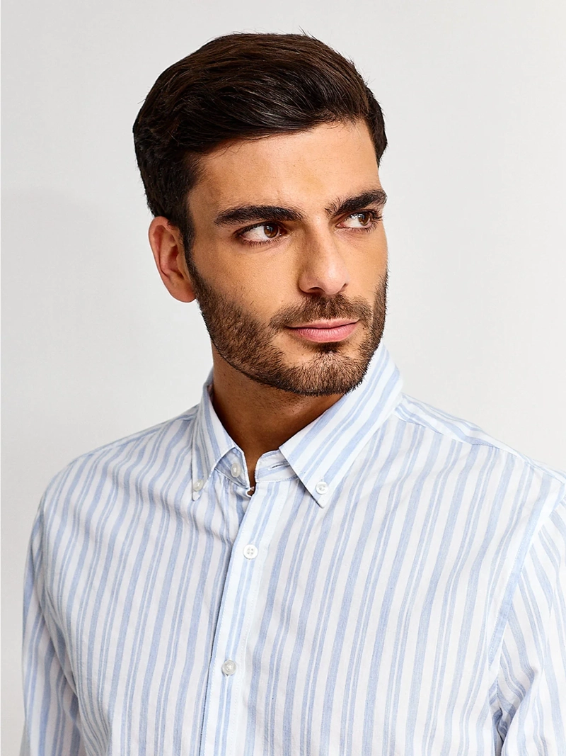 CAMISA MANGA LARGA HOMBRE NAVIGATA POP BREZO - 3