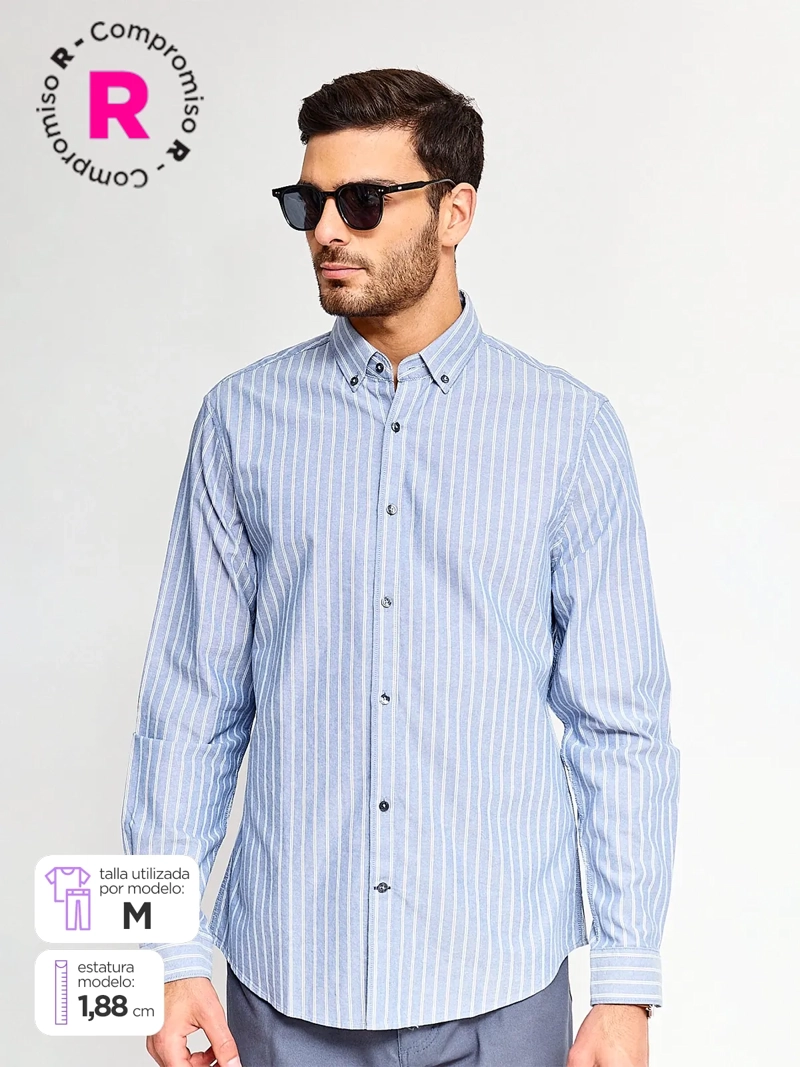 CAMISA MANGA LARGA HOMBRE NAVIGATA BALDI - 1
