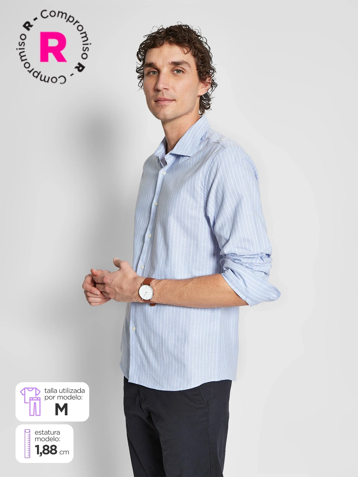 CAMISA MANGA LARGA HOMBRE MARQUIS - 1