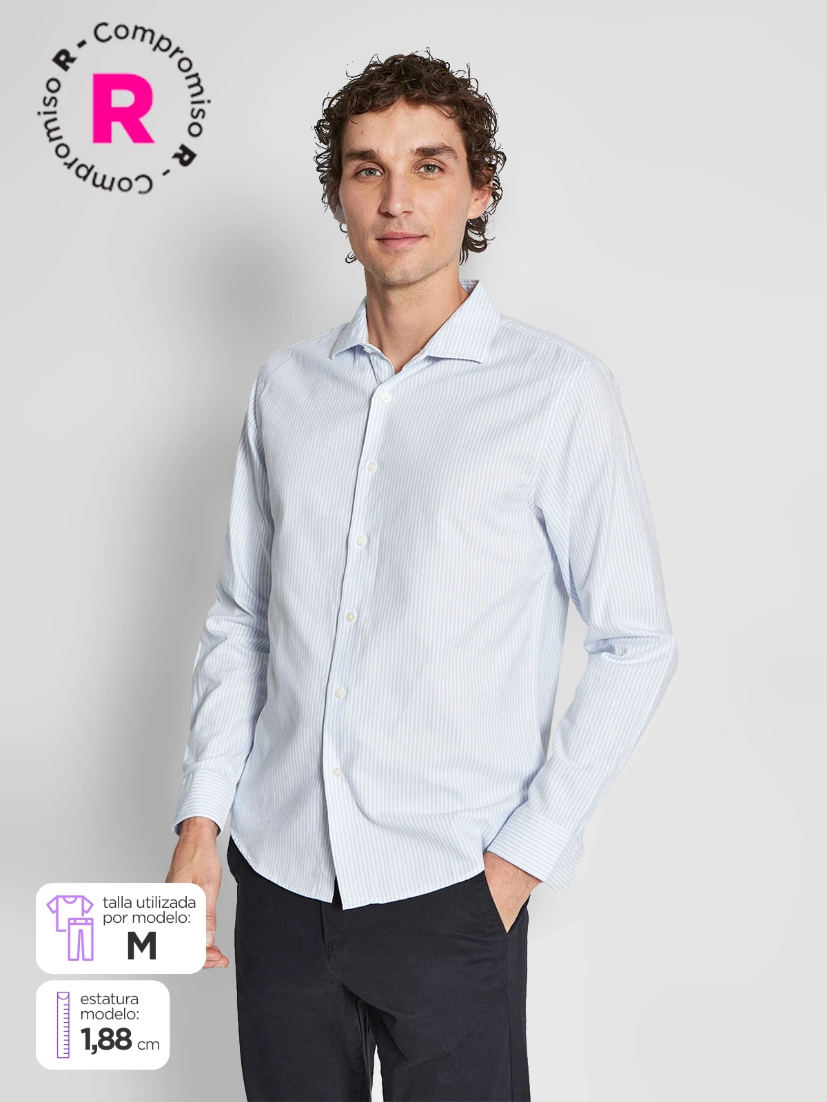 CAMISA MANGA LARGA HOMBRE MARQUIS - 1
