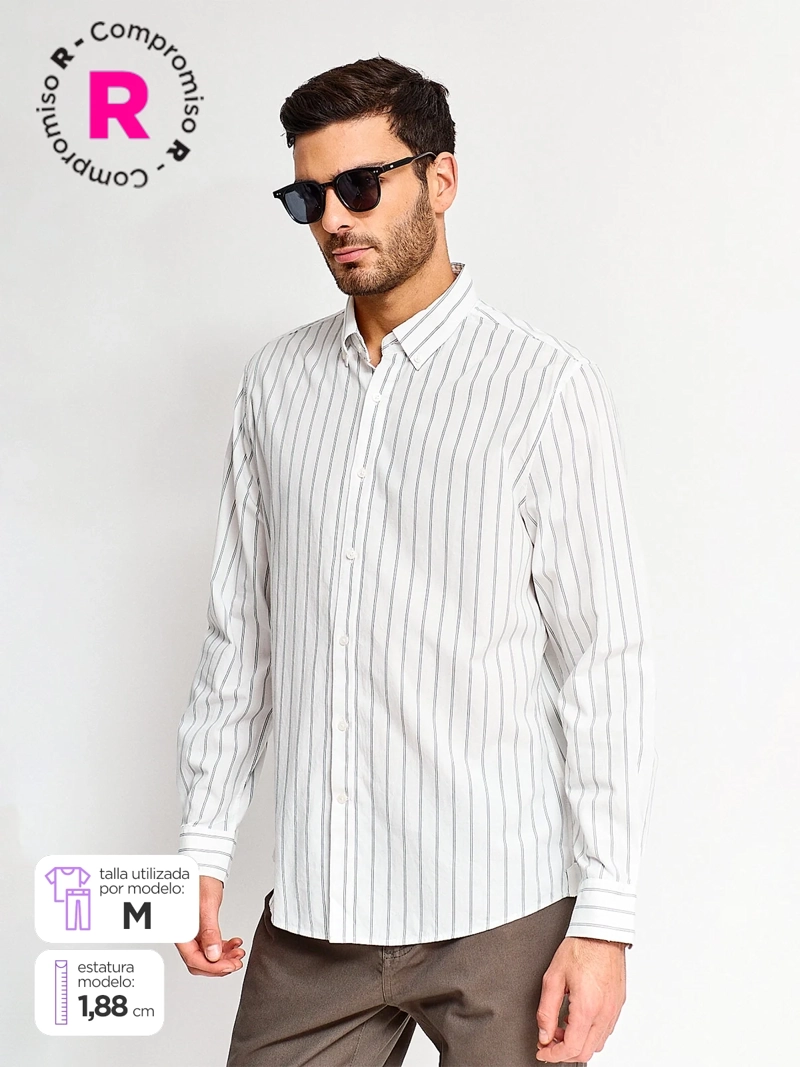 CAMISA MANGA LARGA HOMBRE NAVIGATA BURGOL - 1