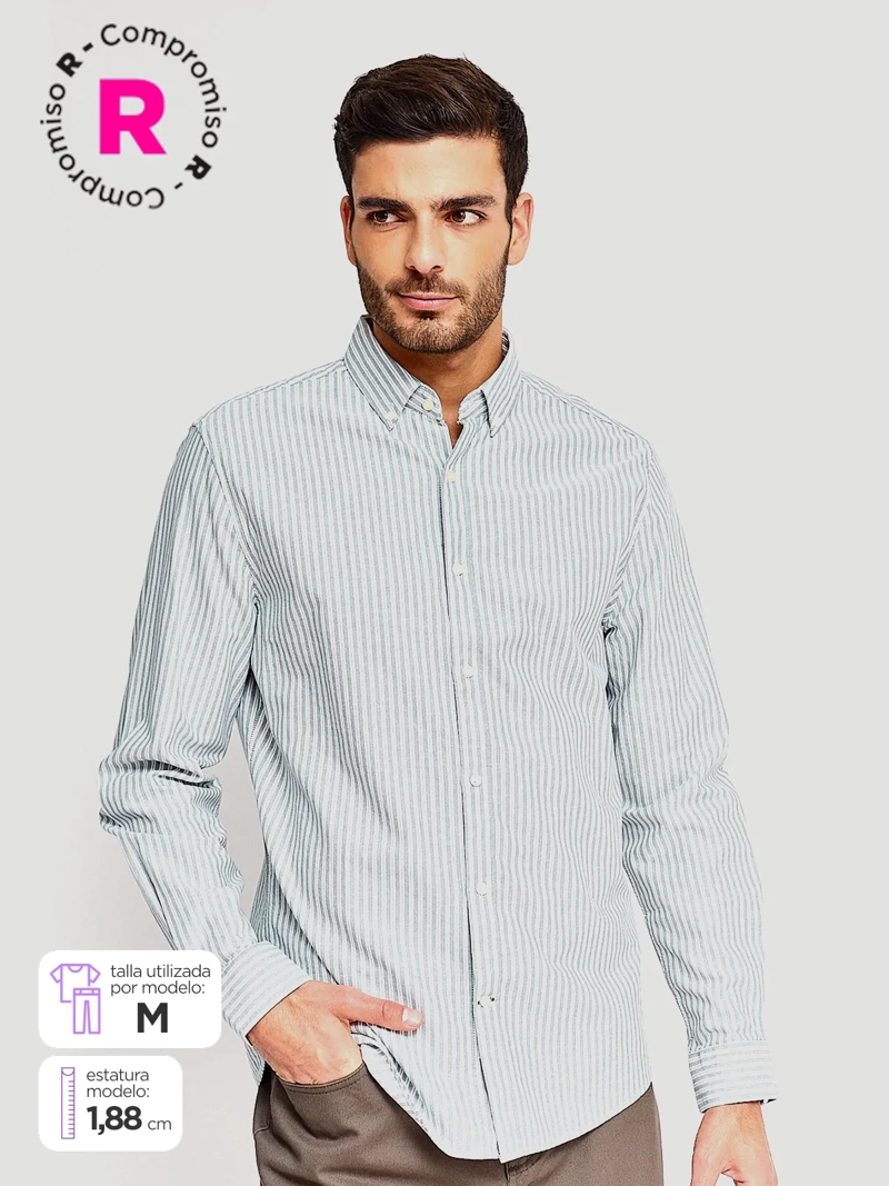 CAMISA MANGA LARGA HOMBRE NAVIGATA BETO - 1