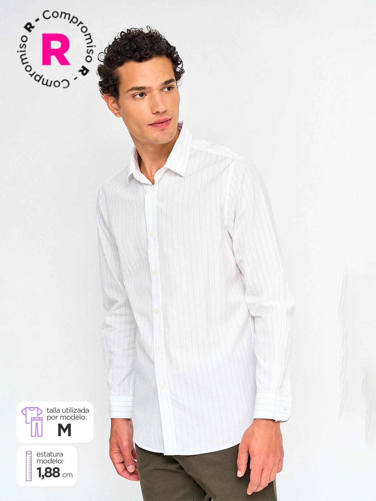CAMISA MANGA LARGA HOMBRE CACHAREL - 1
