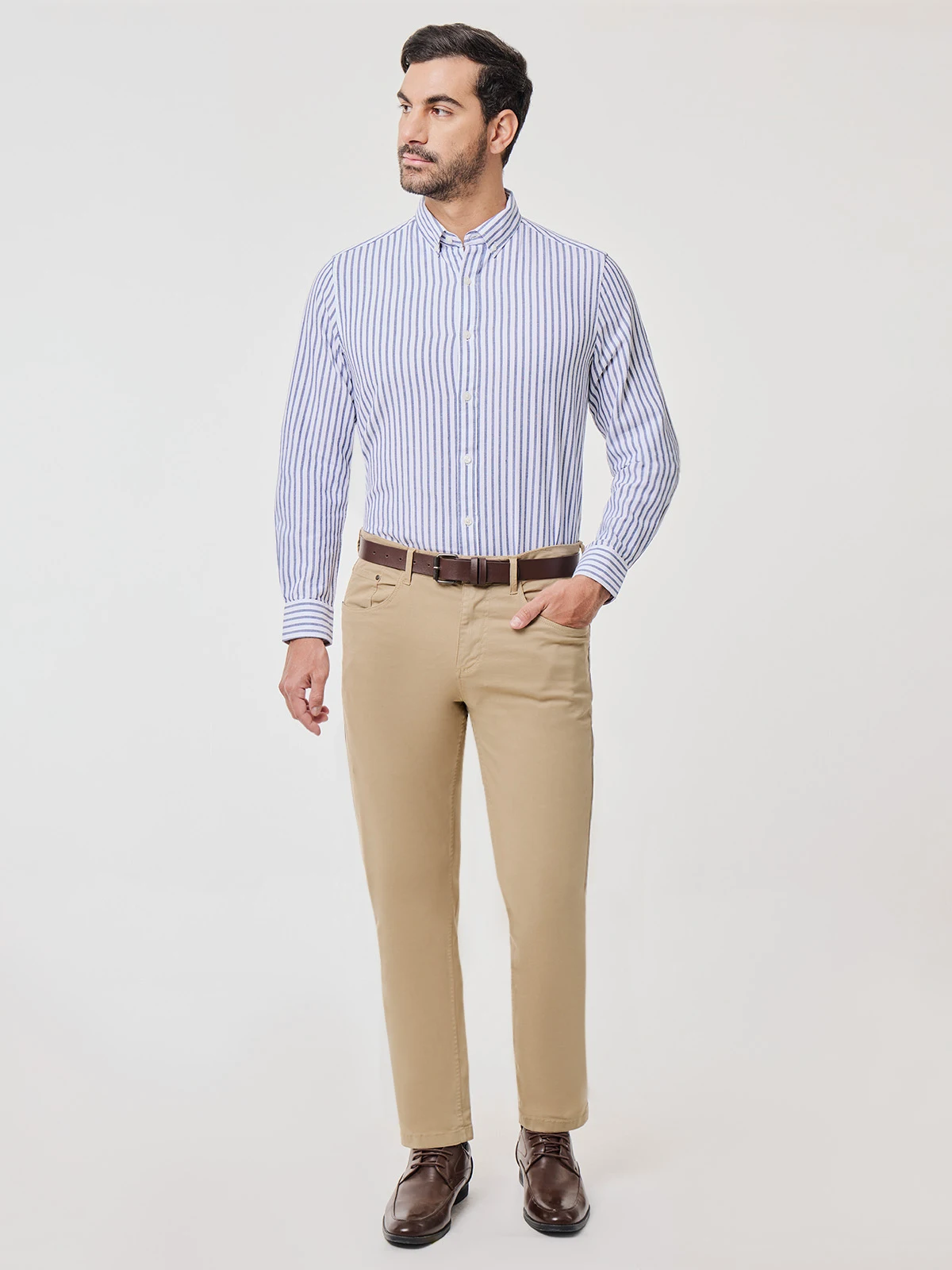 CAMISA MANGA LARGA HOMBRE CACHAREL LÍNEA - 5