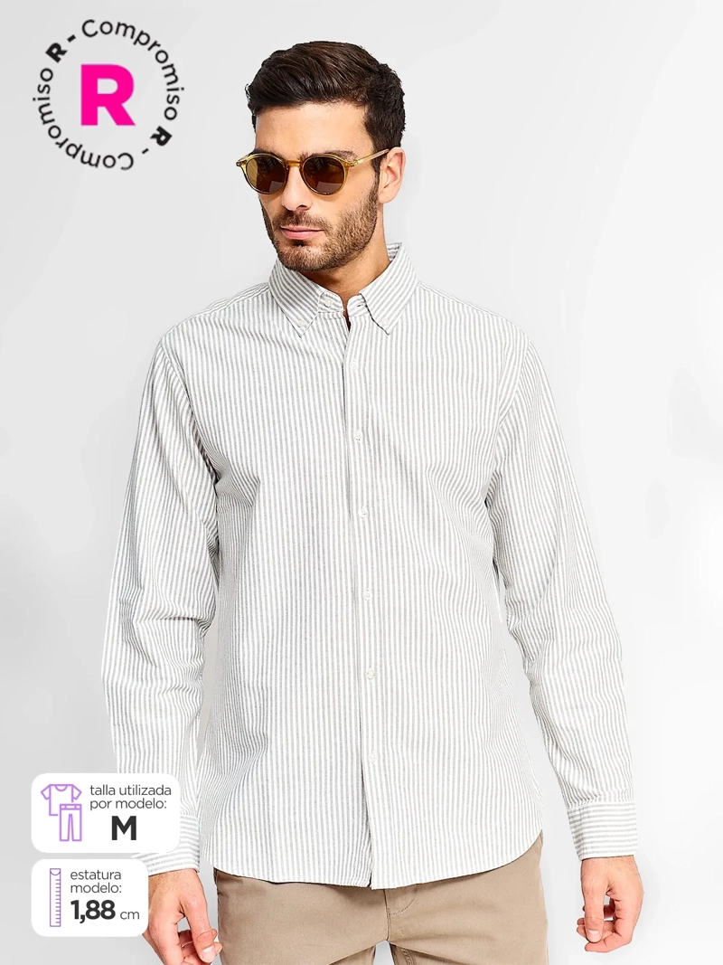 CAMISA MANGA LARGA HOMBRE MARQUIS BARBARA - 1