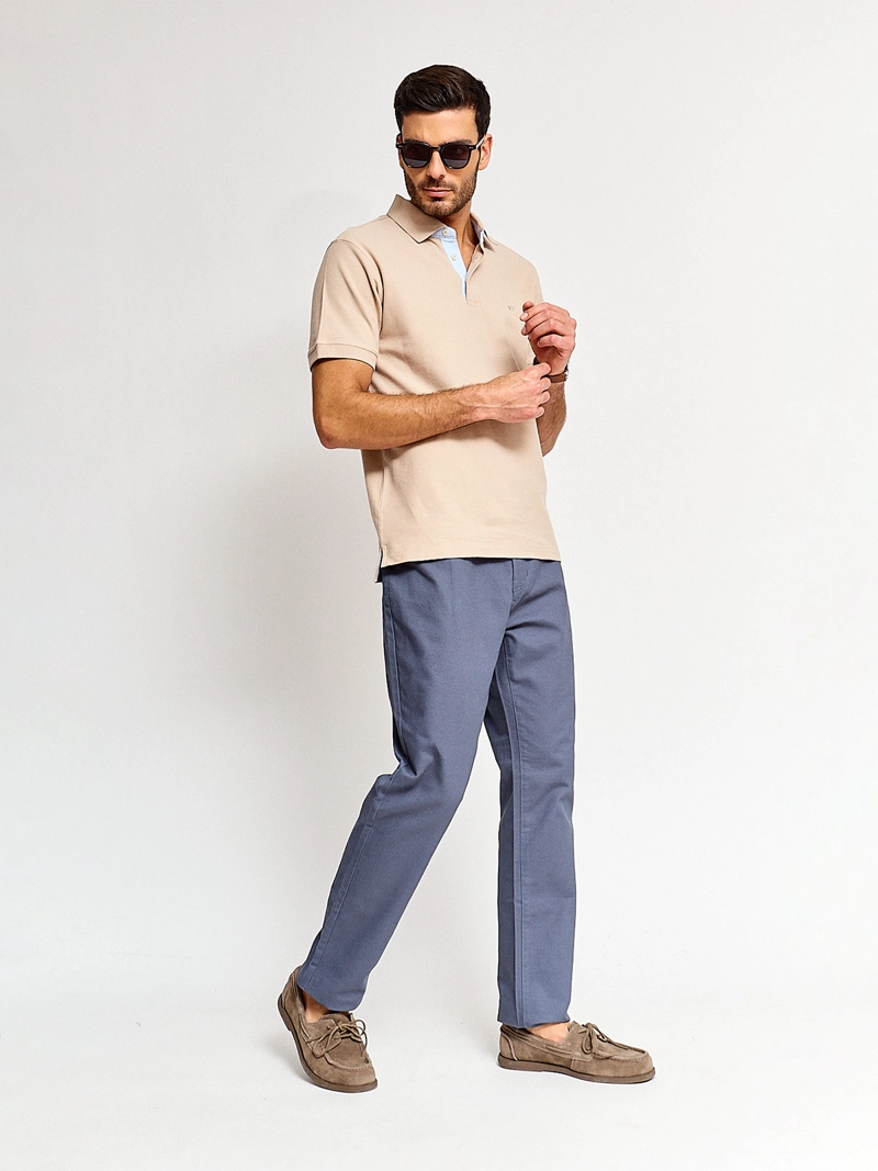 POLO MANGA CORTA HOMBRE CACHAREL CUEOX - 4