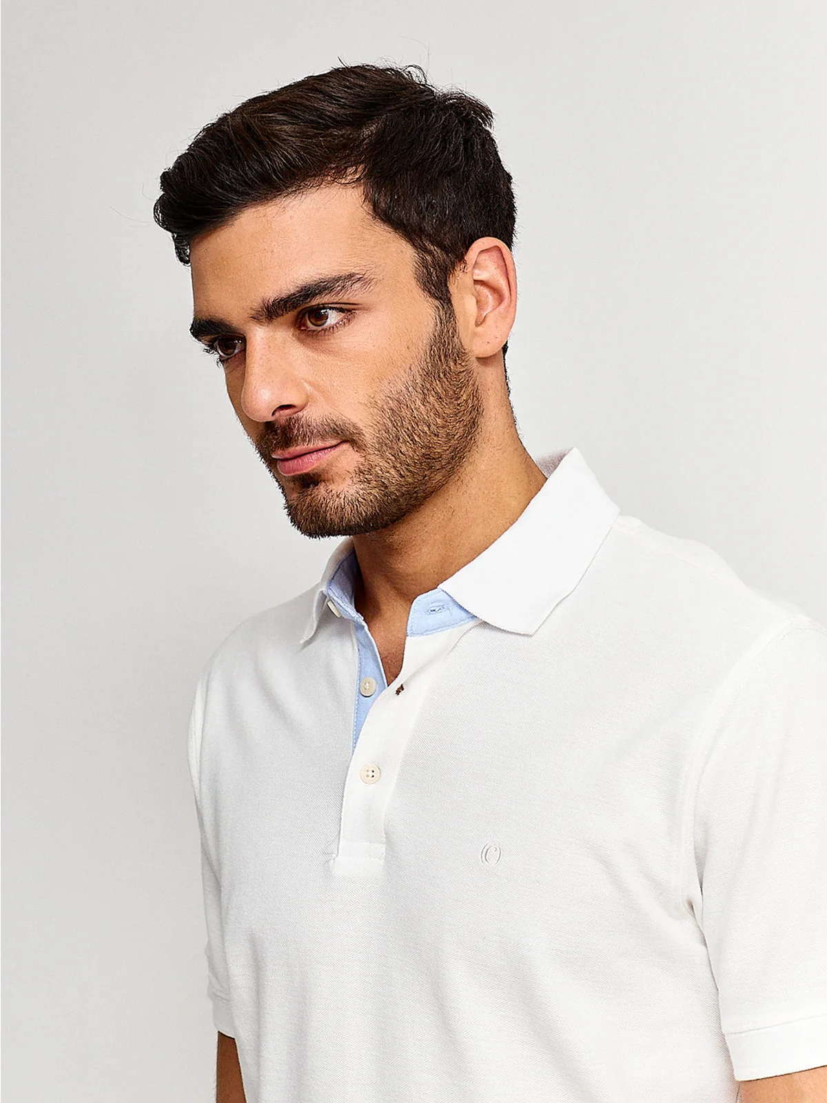 POLO MANGA CORTA HOMBRE CACHAREL CUEOX - 3