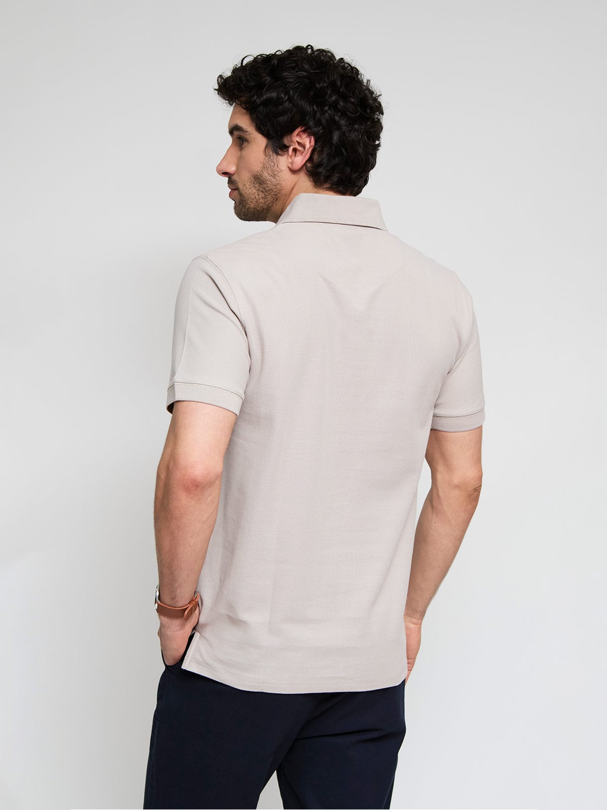 POLOS MANGA CORTA ALGODÓN HOMBRE CACHAREL - 2