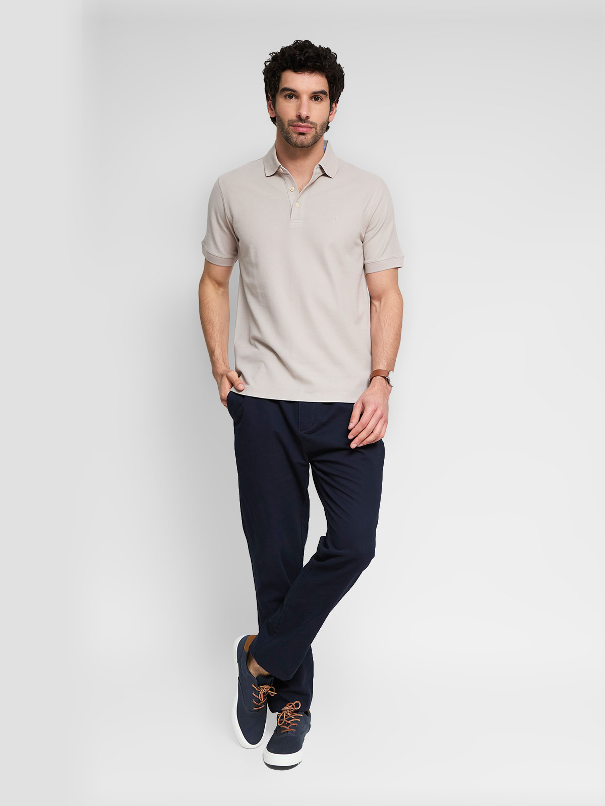 POLOS MANGA CORTA ALGODÓN HOMBRE CACHAREL - 4
