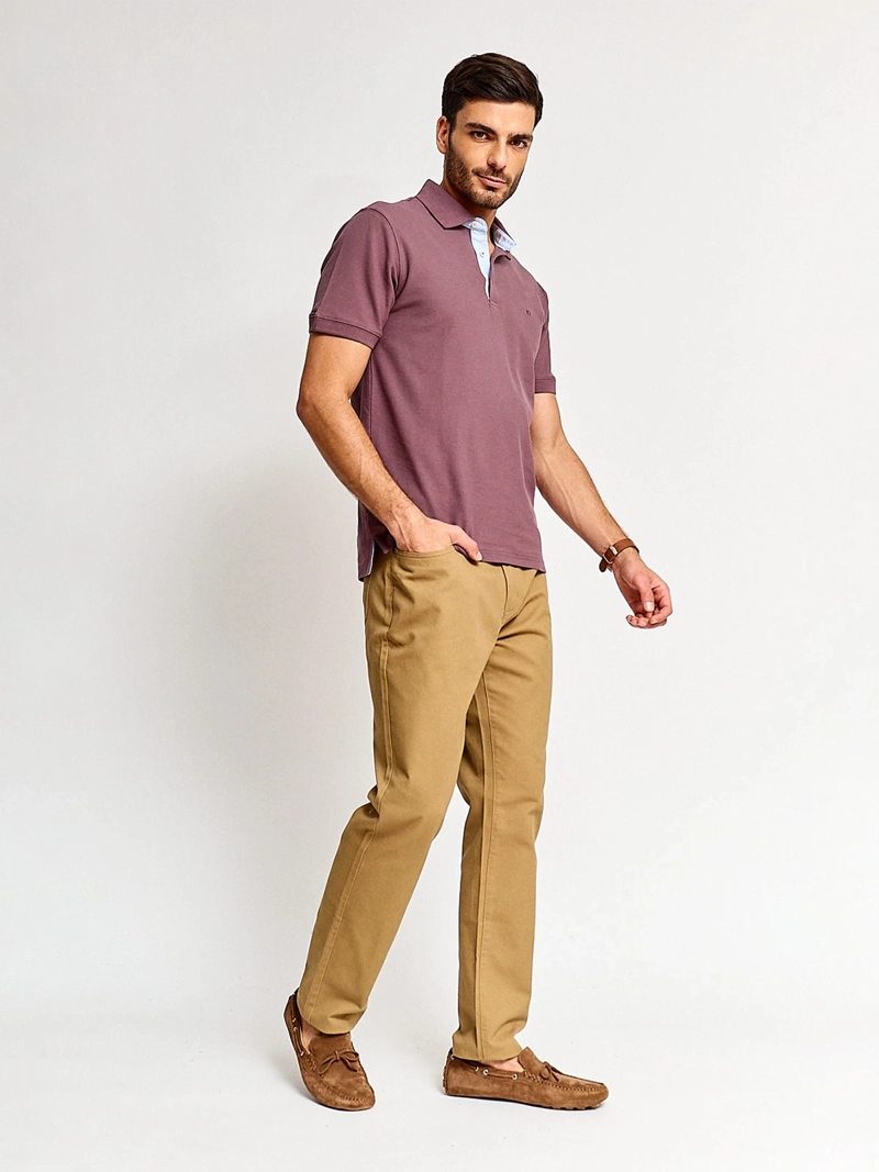 POLO MANGA CORTA HOMBRE CACHAREL CUEOX - 4