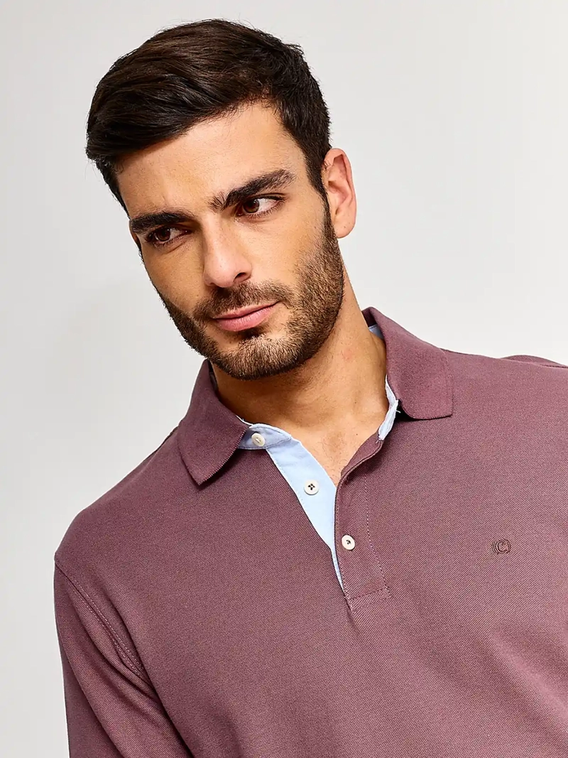 POLO MANGA CORTA HOMBRE CACHAREL CUEOX - 3