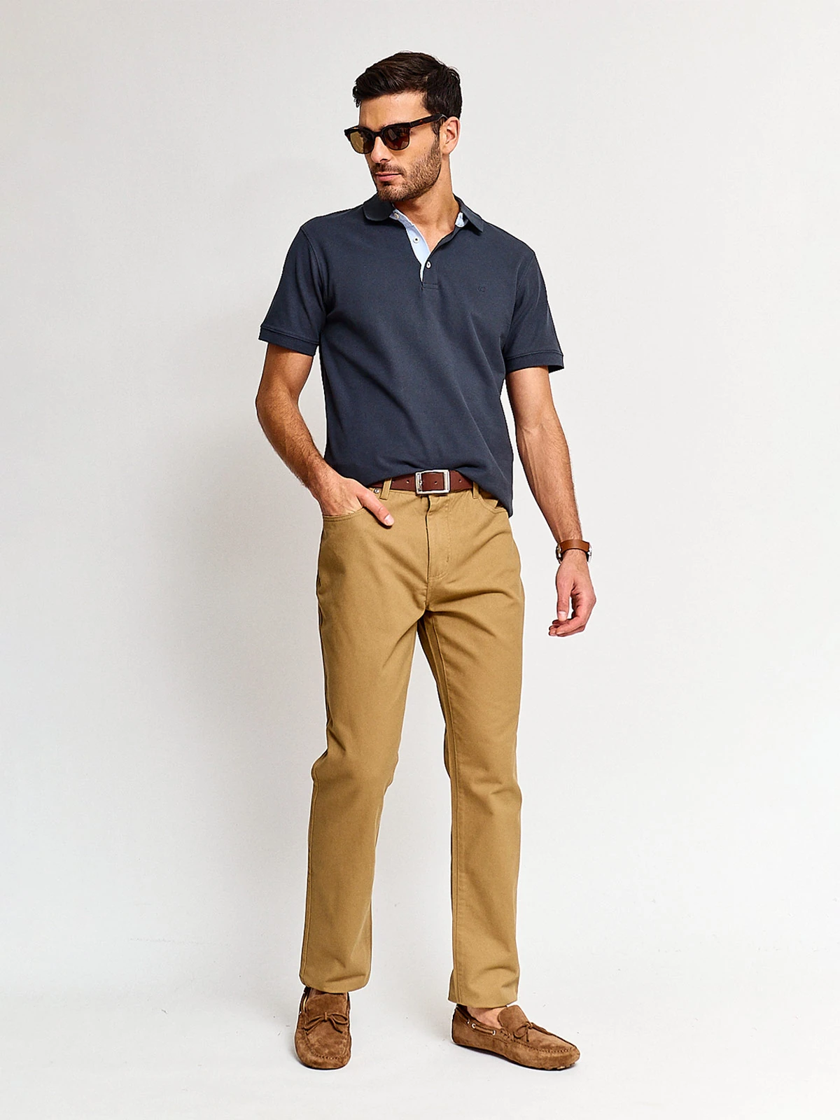 POLO MANGA CORTA HOMBRE CACHAREL CUEOX - 4