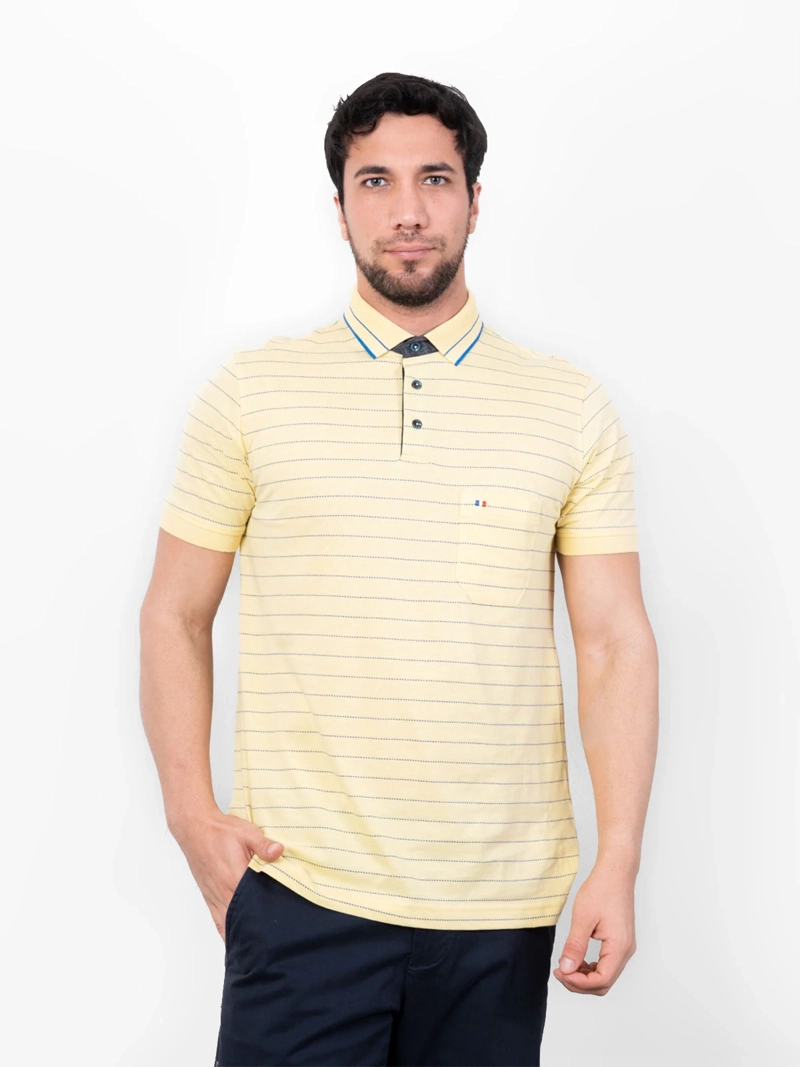 POLO MANGA CORTA ALGODÓN HOMBRE PIERRE CARDIN - 1