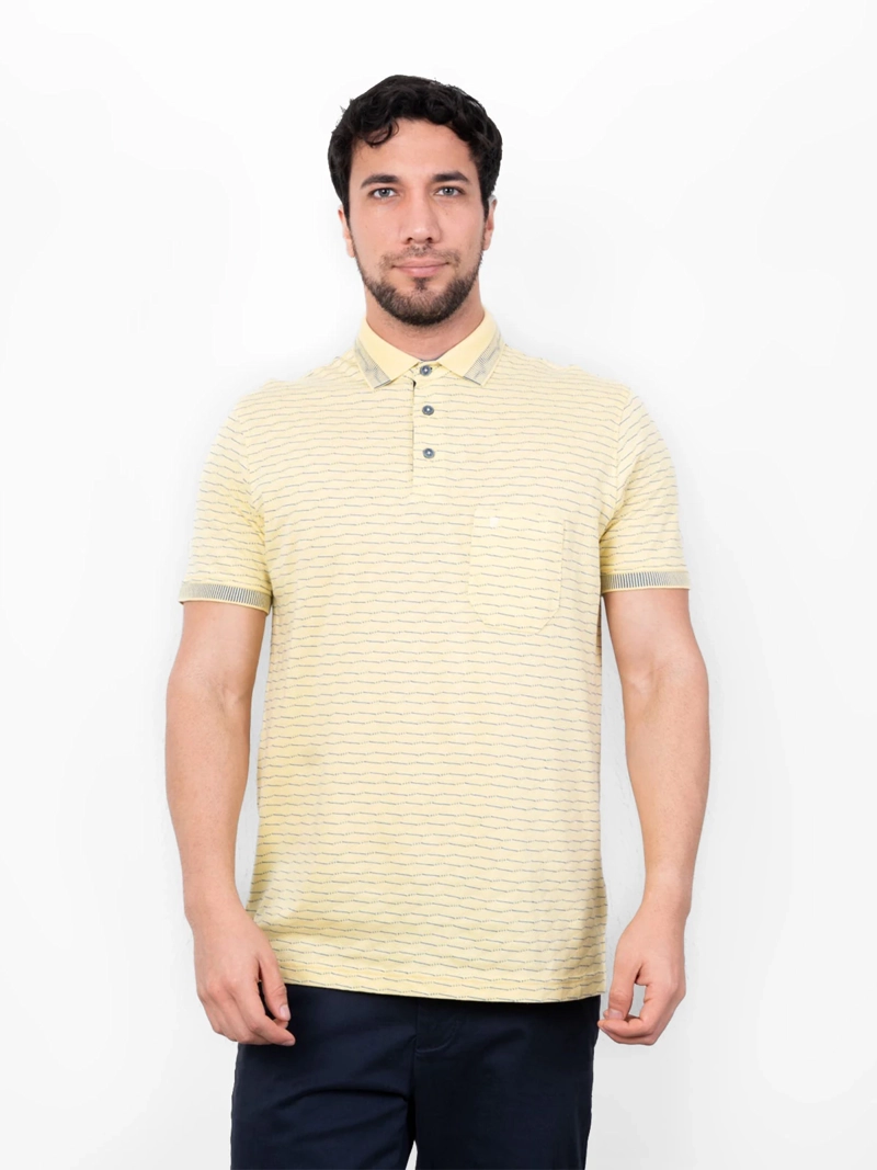 POLO MANGA CORTA ALGODÓN HOMBRE PIERRE CARDIN - 1
