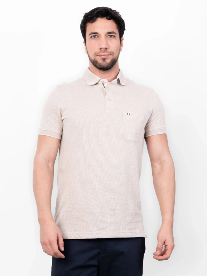 POLO MANGA CORTA ALGODÓN HOMBRE PIERRE CARDIN - 1