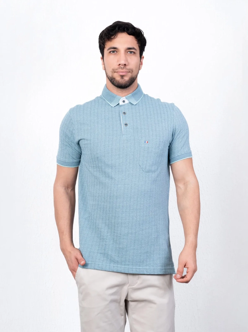 POLO MANGA CORTA ALGODÓN HOMBRE PIERRE CARDIN - 1