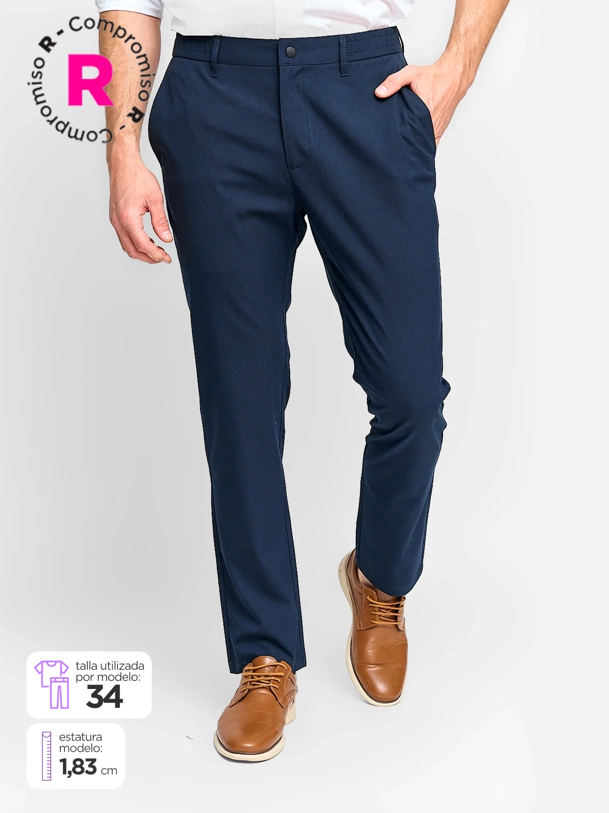 PANTALÓN HOMBRE MARQUIS FORMAL BREMEN - 1