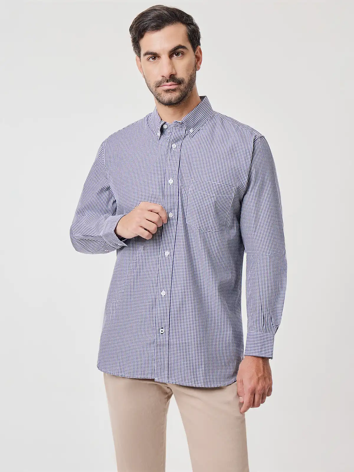 CAMISA MANGA LARGA HOMBRE KENNETH STEVENS - 1