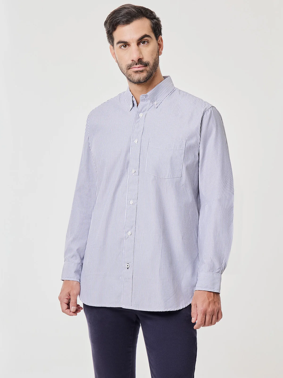 CAMISA MANGA LARGA HOMBRE KENNETH STEVENS - 1
