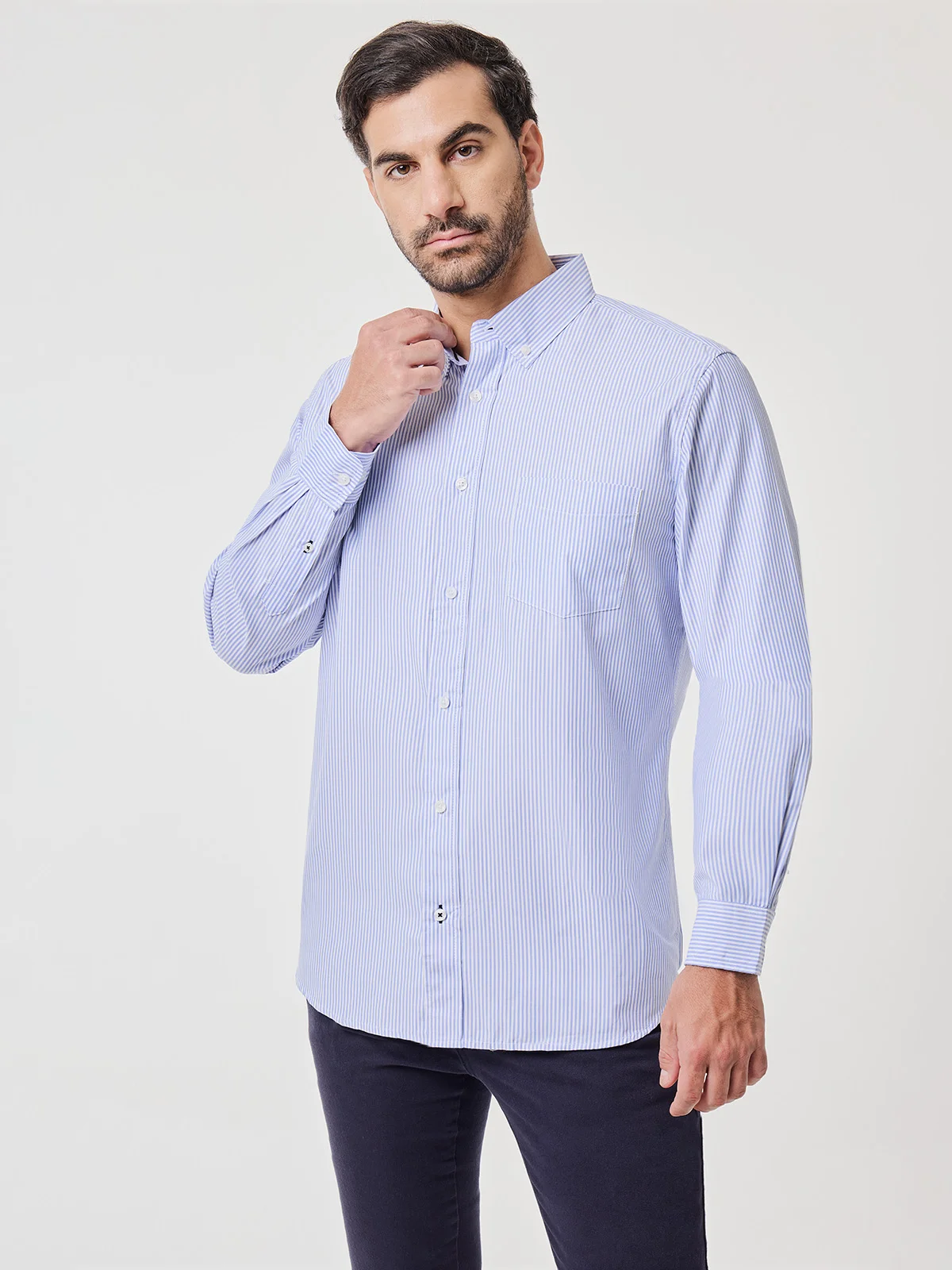 CAMISA MANGA LARGA HOMBRE KENNETH STEVENS - 1