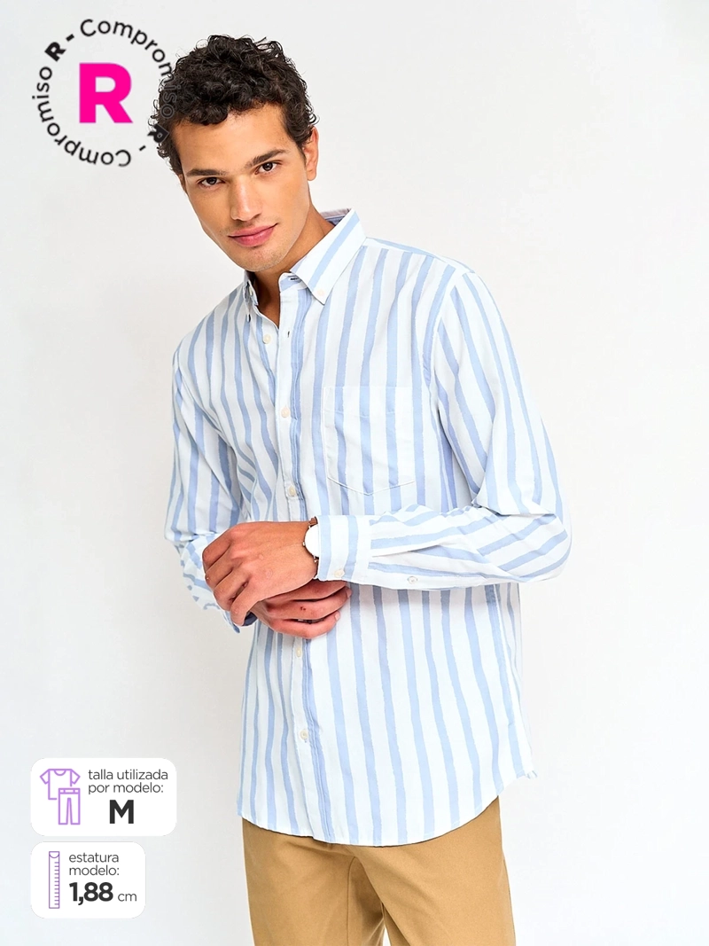 CAMISA MANGA LARGA HOMBRE KENNETH STEVENS BOOBA - 1