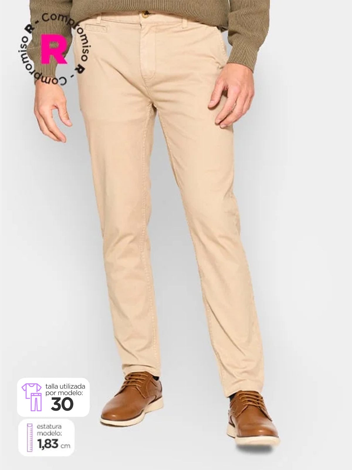 PANTALÓN HOMBRE MARQUIS CHINO DARIO - 1