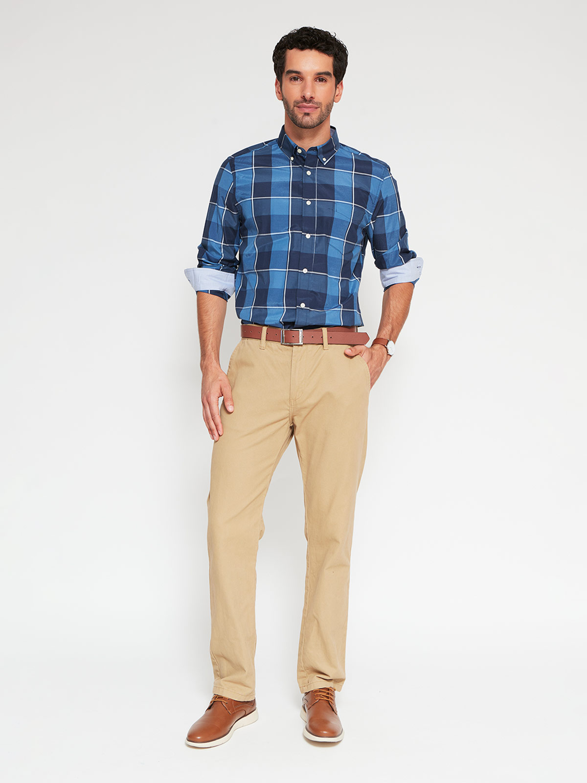 CAMISA MANGA LARGA KENNETH STEVENS HOMBRE - 4
