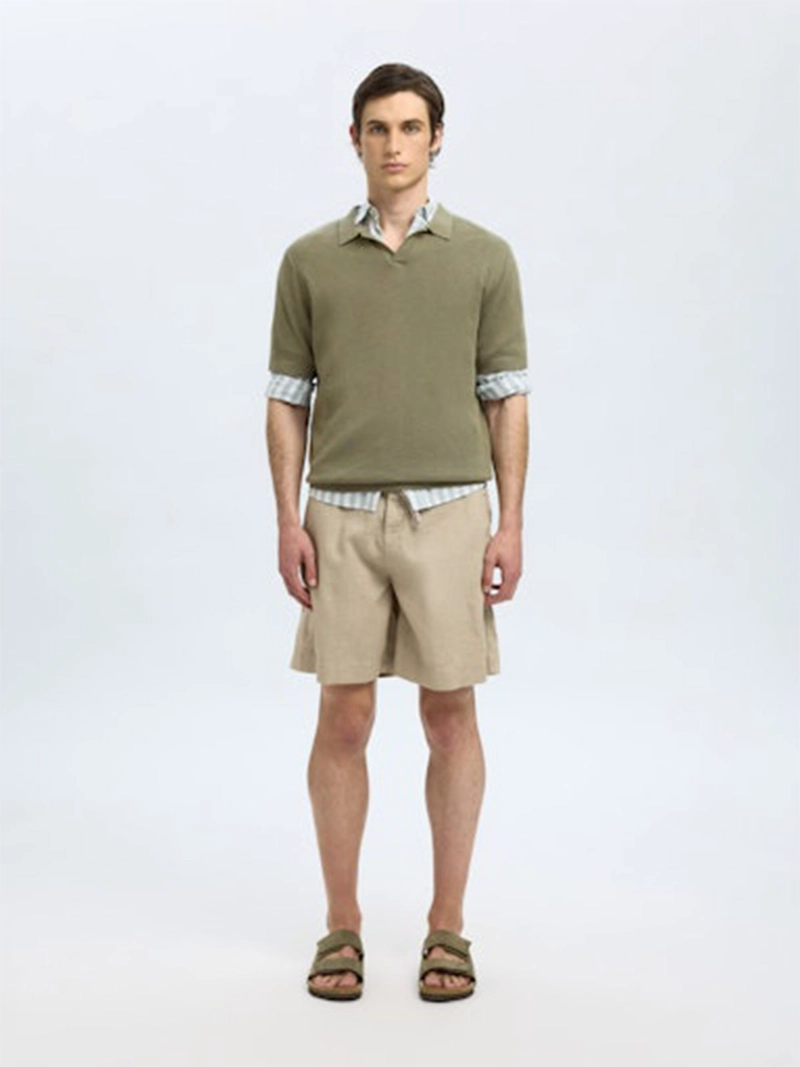 POLO MANGA CORTA ALGODÓN HOMBRE SELECTED - 3