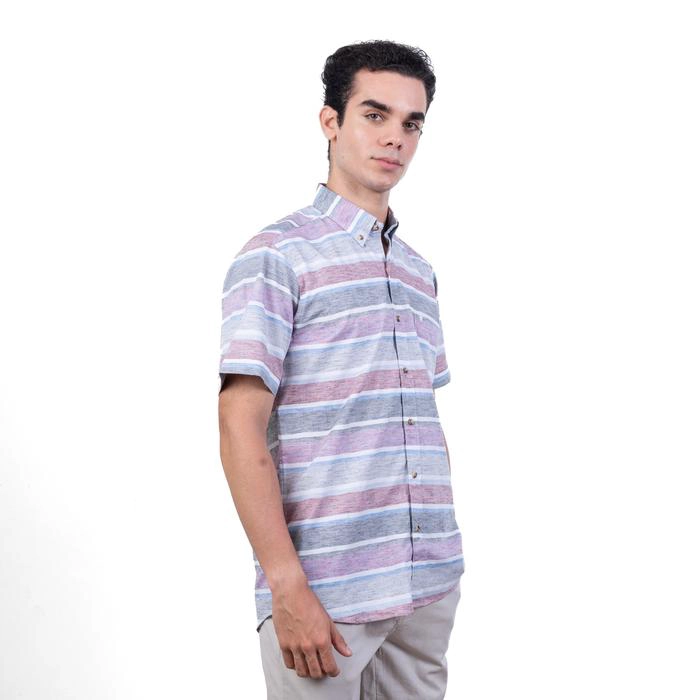 CAMISA MANGA CORTA LINO HOMBRE PIERRE CARDIN - 3