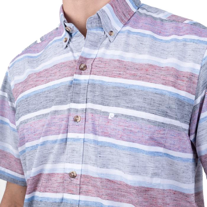 CAMISA MANGA CORTA LINO HOMBRE PIERRE CARDIN - 4