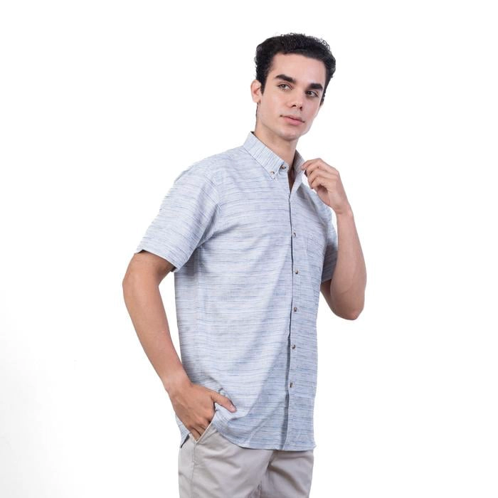 CAMISA MANGA CORTA LINO HOMBRE PIERRE CARDIN - 2