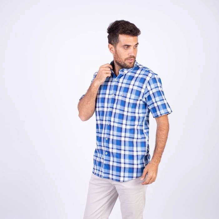 CAMISA MANGA CORTA ALGODÓN HOMBRE PIERRE CARDIN - 3