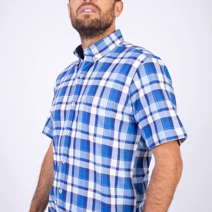 CAMISA MANGA CORTA ALGODÓN HOMBRE PIERRE CARDIN - 5