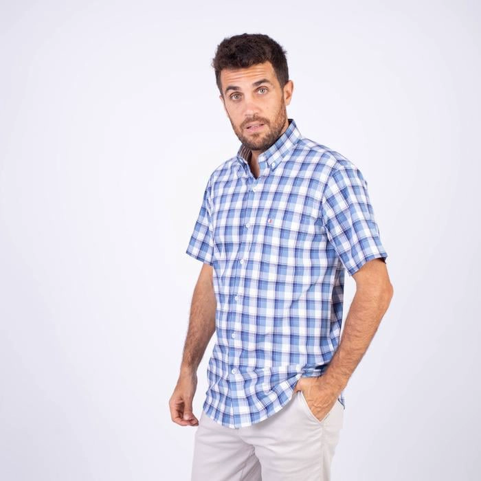 CAMISA MANGA CORTA ALGODÓN HOMBRE PIERRE CARDIN - 2