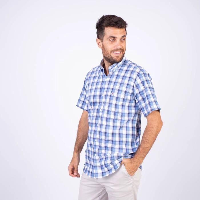 CAMISA MANGA CORTA ALGODÓN HOMBRE PIERRE CARDIN - 3